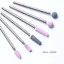 Load image into Gallery viewer, 6pcs Ball Nail Drills Bits Stone Ceramic Milling