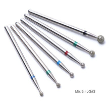 Load image into Gallery viewer, 6pcs Ball Nail Drills Bits Stone Ceramic Milling