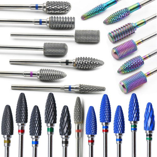 28 Type Nail Drill Bits For Electric Drill Manicure Machine