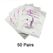 Load image into Gallery viewer, Eye Pads 50/100 Eyelash Under Eye Pads Lint Free Patches For Eyelash