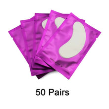 Load image into Gallery viewer, Eye Pads 50/100 Eyelash Under Eye Pads Lint Free Patches For Eyelash