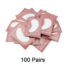 Load image into Gallery viewer, Eye Pads 50/100 Eyelash Under Eye Pads Lint Free Patches For Eyelash