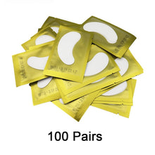 Load image into Gallery viewer, Eye Pads 50/100 Eyelash Under Eye Pads Lint Free Patches For Eyelash