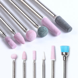 6pcs Ball Nail Drills Bits Stone Ceramic Milling