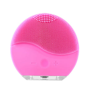 Ultrasonic Electric Facial Cleansing Face Washing Brush Vibration Skin