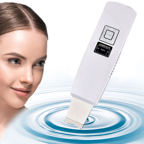 Ultrasonic Skin Scrubber Face Spatula Blackhead Removal