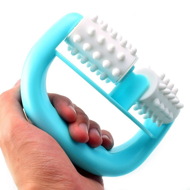 Blue D Type Fat Control Roller Massager Cellulite